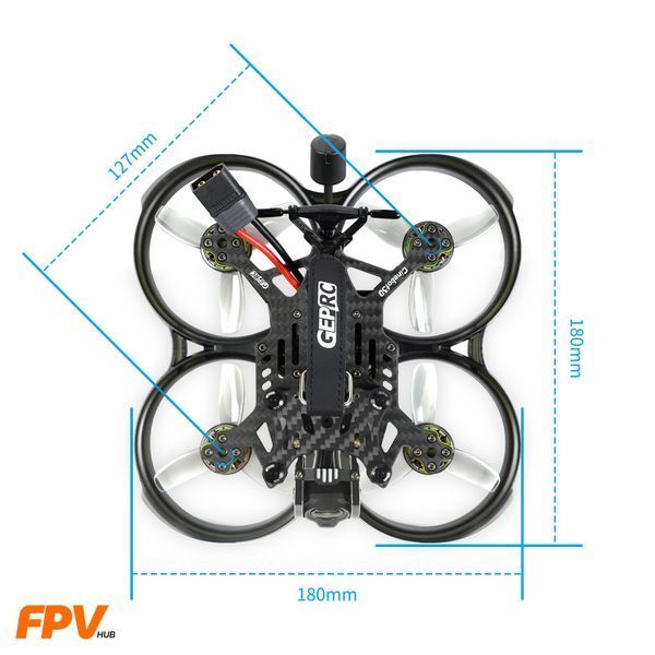 FPV-дрон GEPRC Cinebot30 HD O3, DJI O3 Air Unit, Geprc nano ELRS 2,4 GEPRC_CINEBOT_DJI03 фото