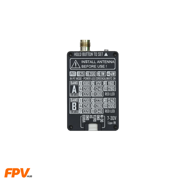 Відеопередавач Rush 1.3G/3.3G Dual-Band VTX "Rush 1.3G/3.3G Dual-Band VTX Transmitter Module + 1.3G SMA antenna + 3.3G SMA antenna" фото