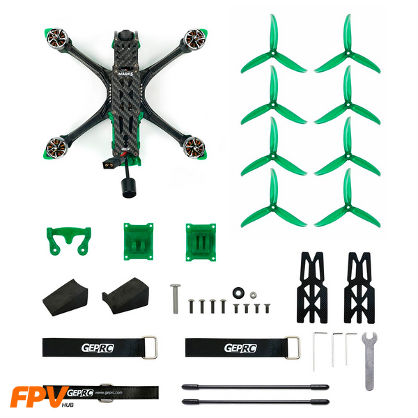 GEPRC MARK5 DC HD O3 FPV MK5D 03 6S GREEN ELRS 2.4G фото