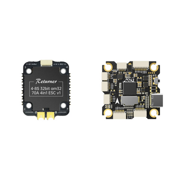 Політний стек Stack 4-8S 32Bit 70A (4IN1) ESC V1 3-8S H743 Betaflight Flight controller Stack 4-8S 32Bit 70A (4IN1) ESC V1 3-8S H743 Betaflight Flight controller фото
