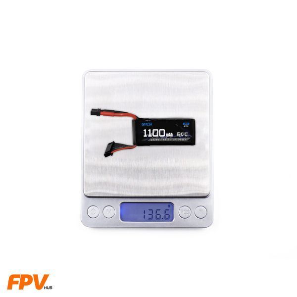 Літій-полімерний акумулятор високої напруги GEPRC 1100mAh 60C/110C 4.35V LiHV Battery 6S XT-60 GPRC110060CLIHV фото