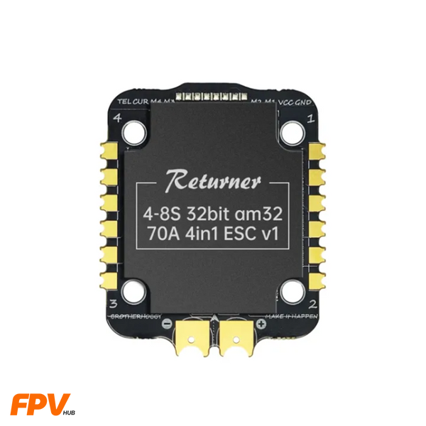 Регулятор швидкості Brotherhobby Returner 4-8S 32Bit 70A (4IN1) ESC V1 Brotherhobby Returner 4-8S 32Bit 70A (4IN1) ESC V1 фото