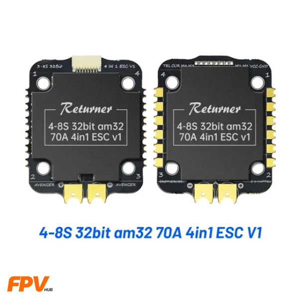 Регулятор швидкості Brotherhobby Returner 4-8S 32Bit 70A (4IN1) ESC V1 Brotherhobby Returner 4-8S 32Bit 70A (4IN1) ESC V1 фото