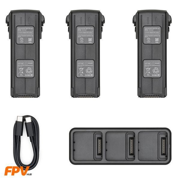 Акумулятор для дрона DJI Mavic 3 Enterprise Battery Kit (P05)+3-батареї та зарядний пристрій (CP.EN.00000421.01) CP.EN.00000421.01 фото