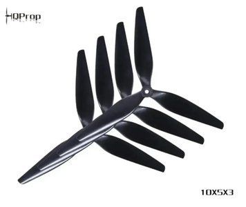 Пропелери HQ MacroQuad Prop 10X5X3 Black-Glass Fiber Reinforced Nylon (комплект 4шт) MQ10x5x3B-GRN-D фото