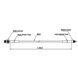 Пігтейл MMCX male straight to SMA female straight 50mm MMCX SMA 50mm фото 2